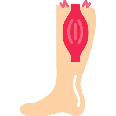 İnsan anatomisi ikonu vektör illüstrasyonu.