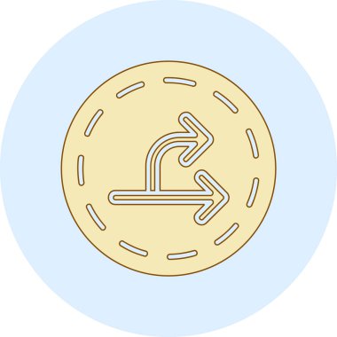 Para simgesi, vektör illüstrasyonu