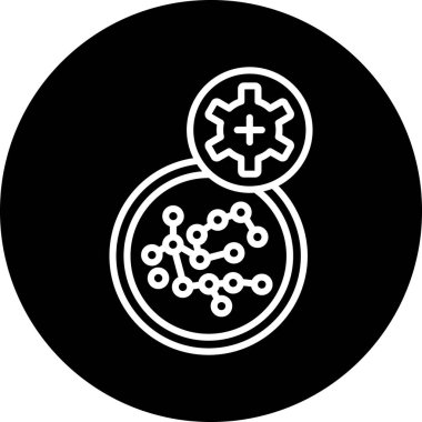 seo modern simgesinin vektör illüstrasyonu