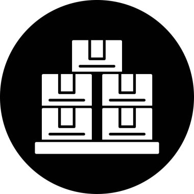 Mobilya simgesinin vektör illüstrasyonu