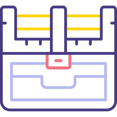 Modern simgenin vektör illüstrasyonu
