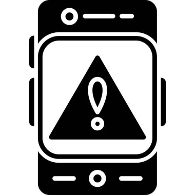 Smartphone Simgesi, vektör illüstrasyonu