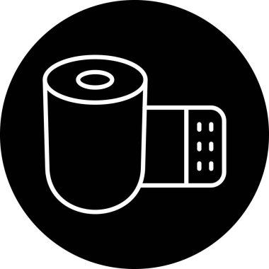 Bir kahve makinesi simgesinin vektör çizimi