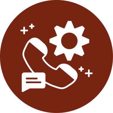 - Telefon. Web simgesi basit illüstrasyon