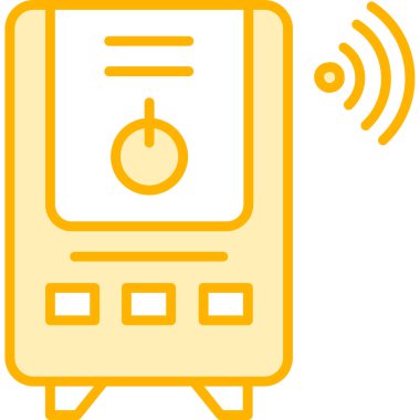 Elektronik cihaz. Basit resimleme