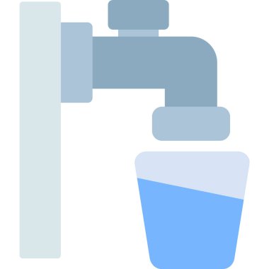 su musluğu vektör simgesi