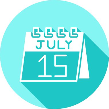 9 Temmuz takvim simgesi