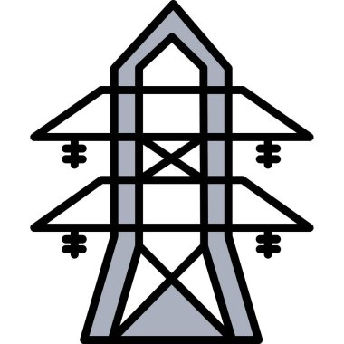 Uydu. Web simgesi basit illüstrasyon