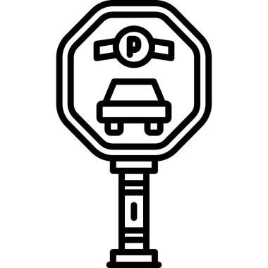 Araba tamir kutsal kişilerin resmi, vektör çizim