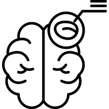 Beyin simgesi olarak ana hatları kullan