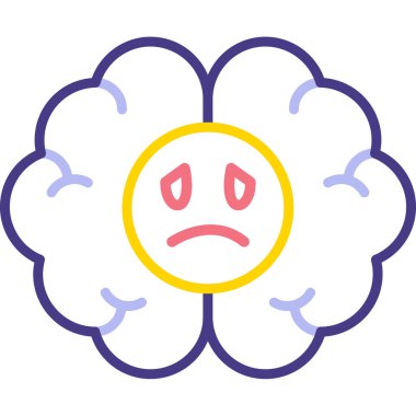 Çiçekli ağlayan çiçek, vektör illüstrasyonu