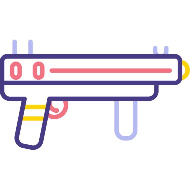 Silahın vektör simgesi