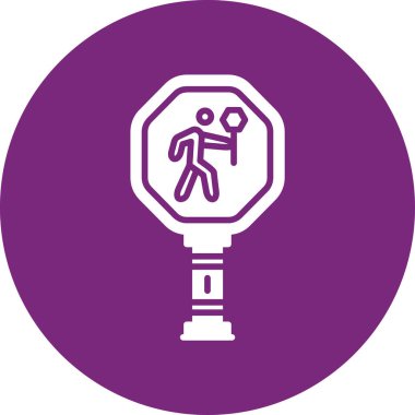 İnsan simgesinin vektör illüstrasyonu