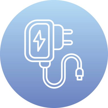 Dolgu simgesinin vektör illüstrasyonu