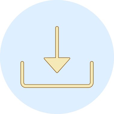 ok vektörü simgesi modern basit vektör illüstrasyonu