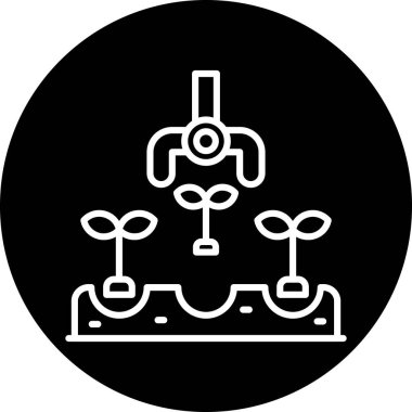 seo modern simgesinin vektör illüstrasyonu