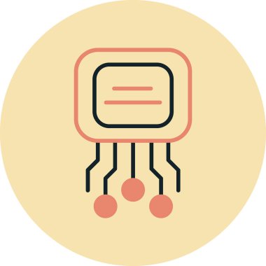 Seo simgesinin vektör illüstrasyonu