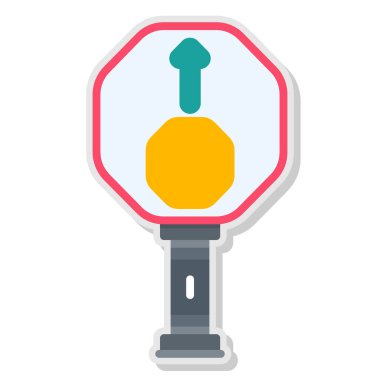 Trafik ışığı simgesi vektör illüstrasyonu