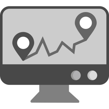 seo modern simgesinin vektör illüstrasyonu