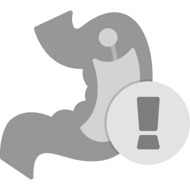 Alarm simgesi beyaz arkaplanda izole edilmiş moda biçiminde