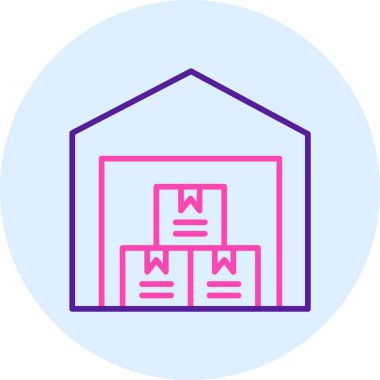 Yapı simgesinin vektör illüstrasyonu