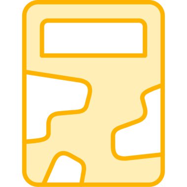 Kart. Web simgesi basit illüstrasyon