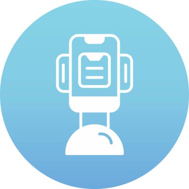 Yazıcı. Web simgesi basit illüstrasyon