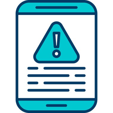 Ünlem işareti ile Smartphone