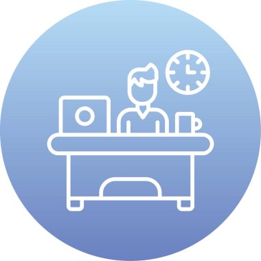 Hastane. Web simgesi basit illüstrasyon