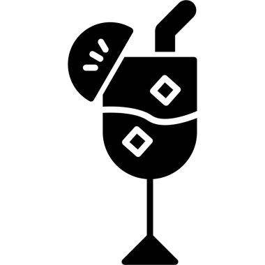 alkol kokteyli ikonu