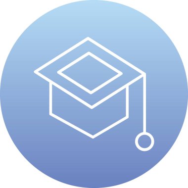 Eğitim simgesinin vektör illüstrasyonu