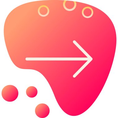 Beyin. Web simgesi basit illüstrasyon