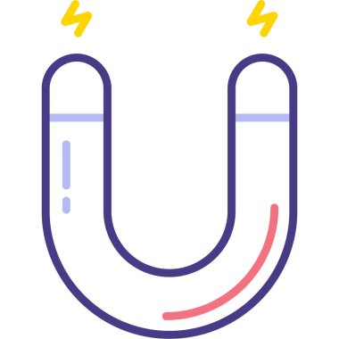 Mıknatıs Web simgesi basit tasarım