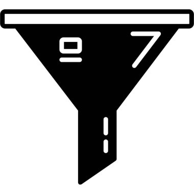 Modern bir simgenin vektör illüstrasyonu