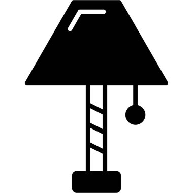 ampul simgesi vektör illüstrasyonu