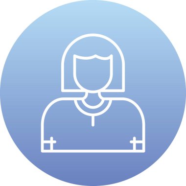 Doktor simgesi çizimi herhangi bir amaç için düz tasarım