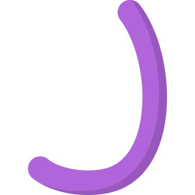 sosis web simgesi basit illüstrasyon