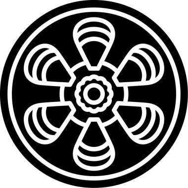 Çince hayran Çin ikonu