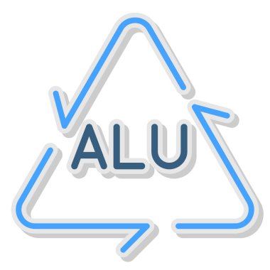 Üçgen simgesi, vektör çizimi