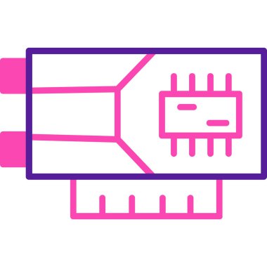 ağ web simgesi, basit vektör illüstrasyonu