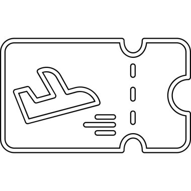 araba fren ikonu vektör çizimi tasarımı