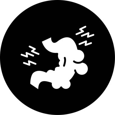 Simge uyku, illüstrasyon vektör