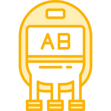 Otobüs. Web simgesi basit illüstrasyon