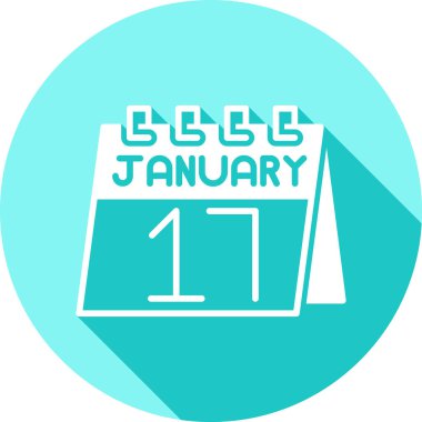 18 Aralık günü simgesi, tek takvim simgesi