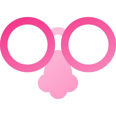 Şirin bir bebek yüzünün vektör çizimi