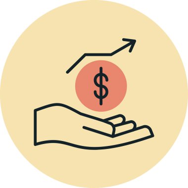 vektör dolar resimleme