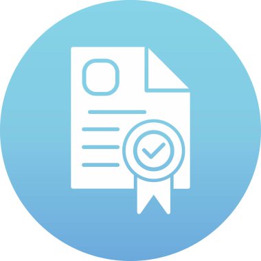 Kontrol listesi simgesi vektör illüstrasyonu