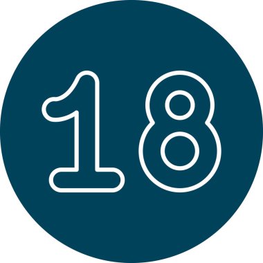 Mavi arkaplanın vektör illüstrasyonu