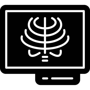 Kablosuz. Web simgesi basit illüstrasyon
