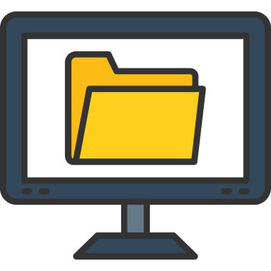 bilgisayar dizini dosya simgesi